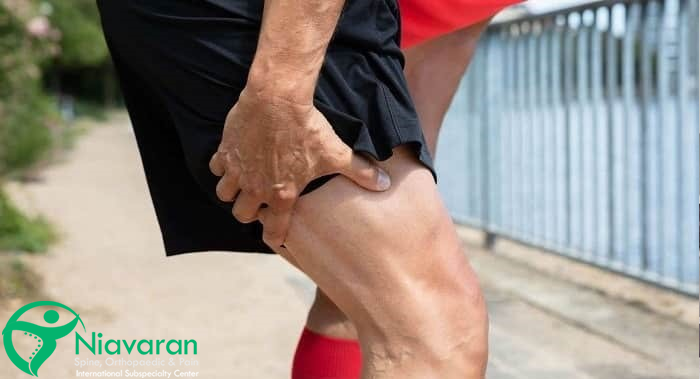 علائم گرفتگی عضلات ران پا