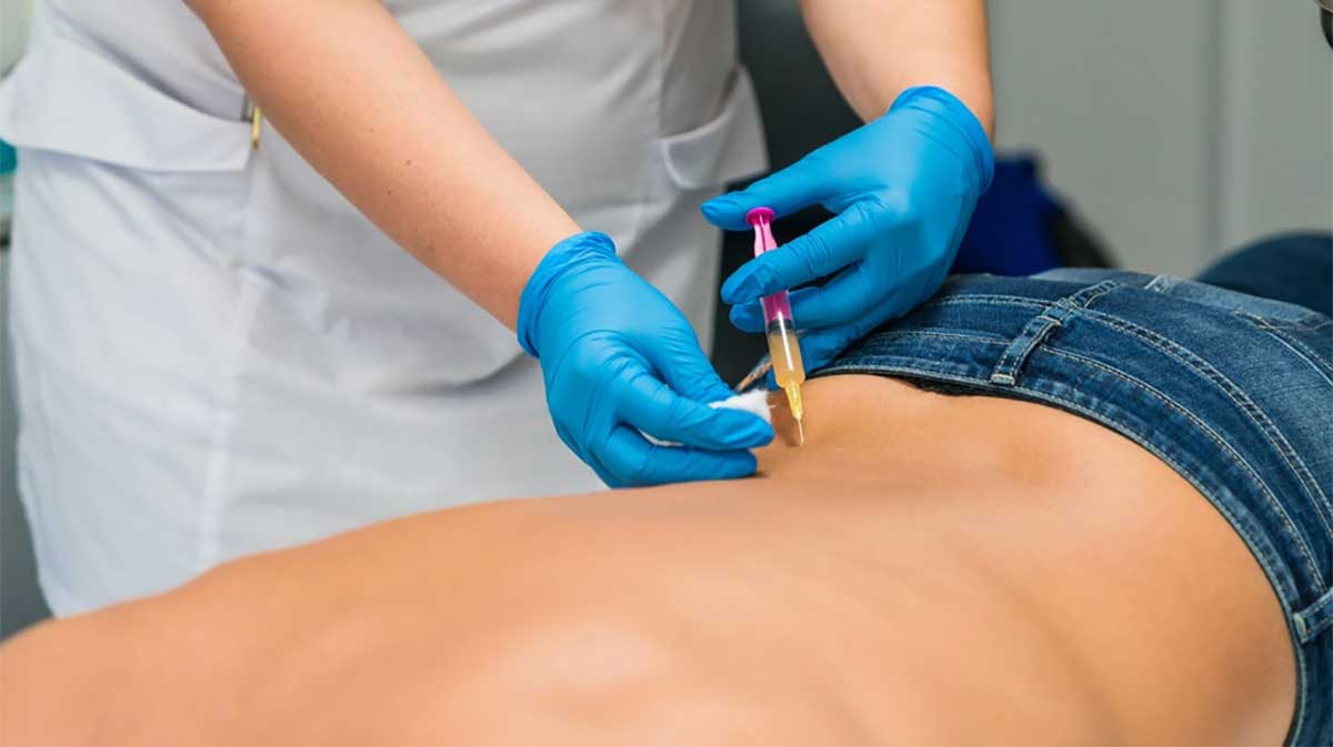 اوزون تراپی دیسک کمر