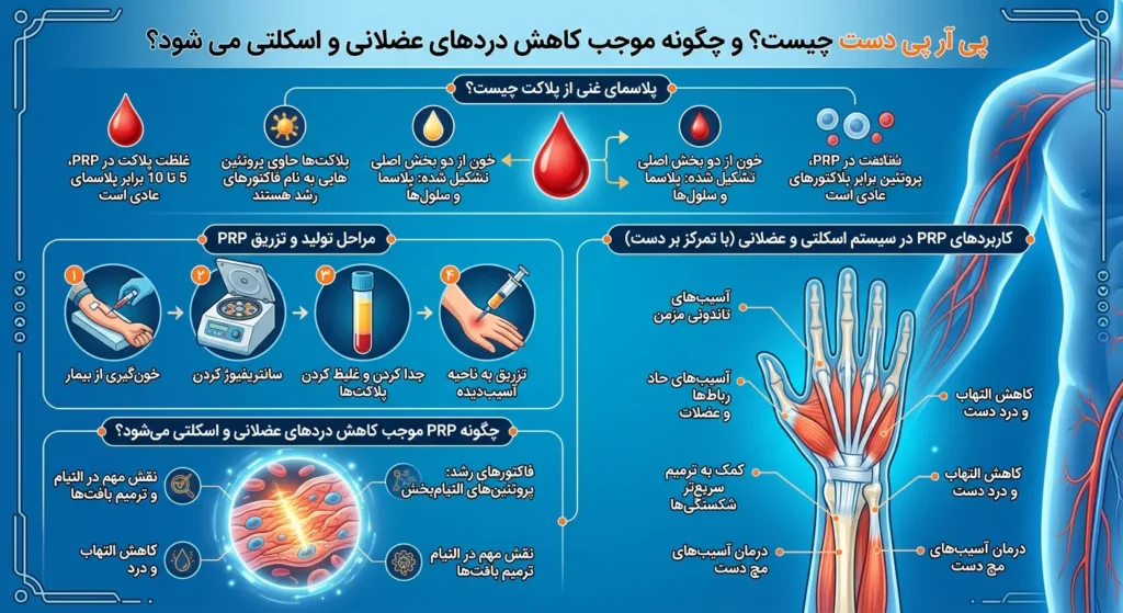 پی آر پی دست چیست